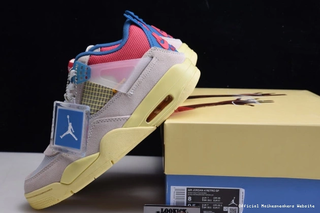 Official Maikesneakers Ice Jordan Union 4 Retro Air Guava DC9533-800 0727